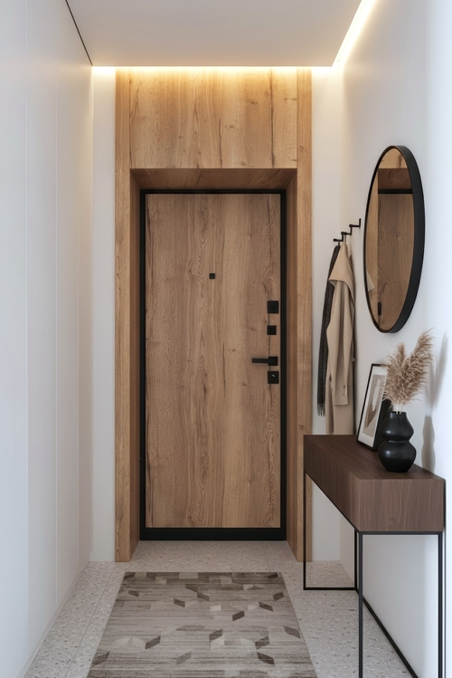 Дверь с панелью МДФ Дверь с панелью МДФ